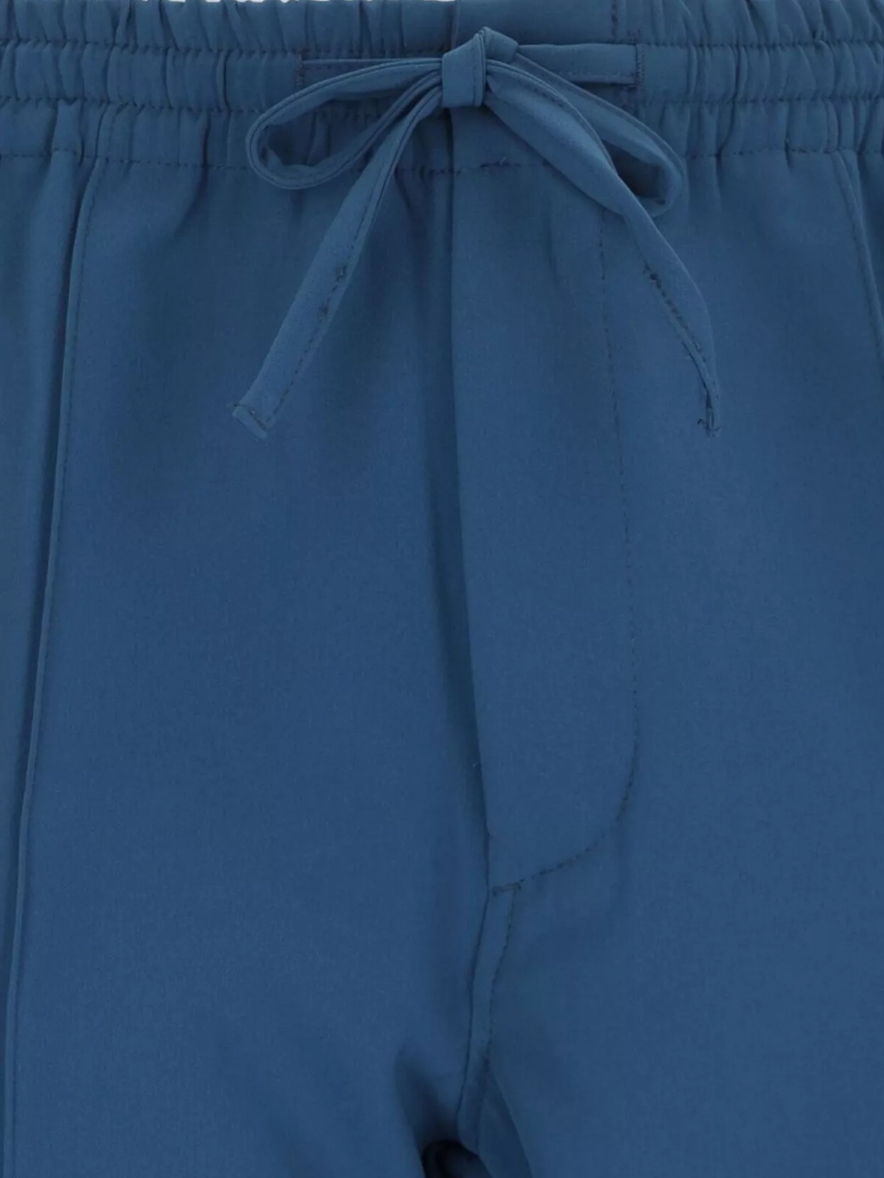 Needles Straight Trousers With Contrast Piping And Elastic Waistband