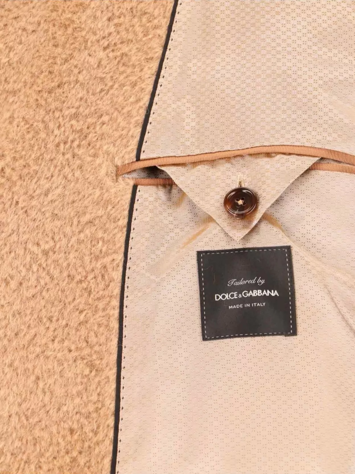 Dolce&Gabbana Lapel Detail Belt Flap Pockets Jacket