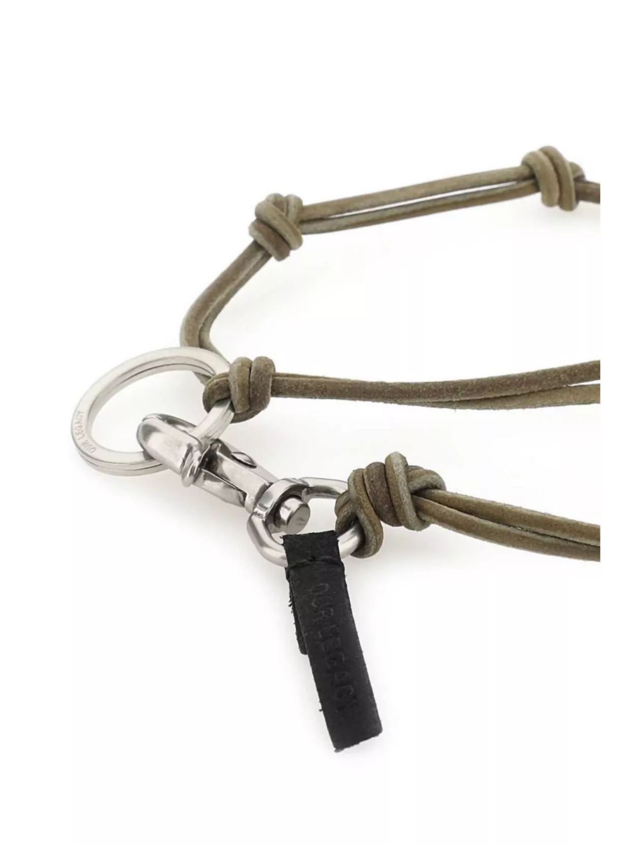 Our Legacy Knotted Metal Ring Necklace