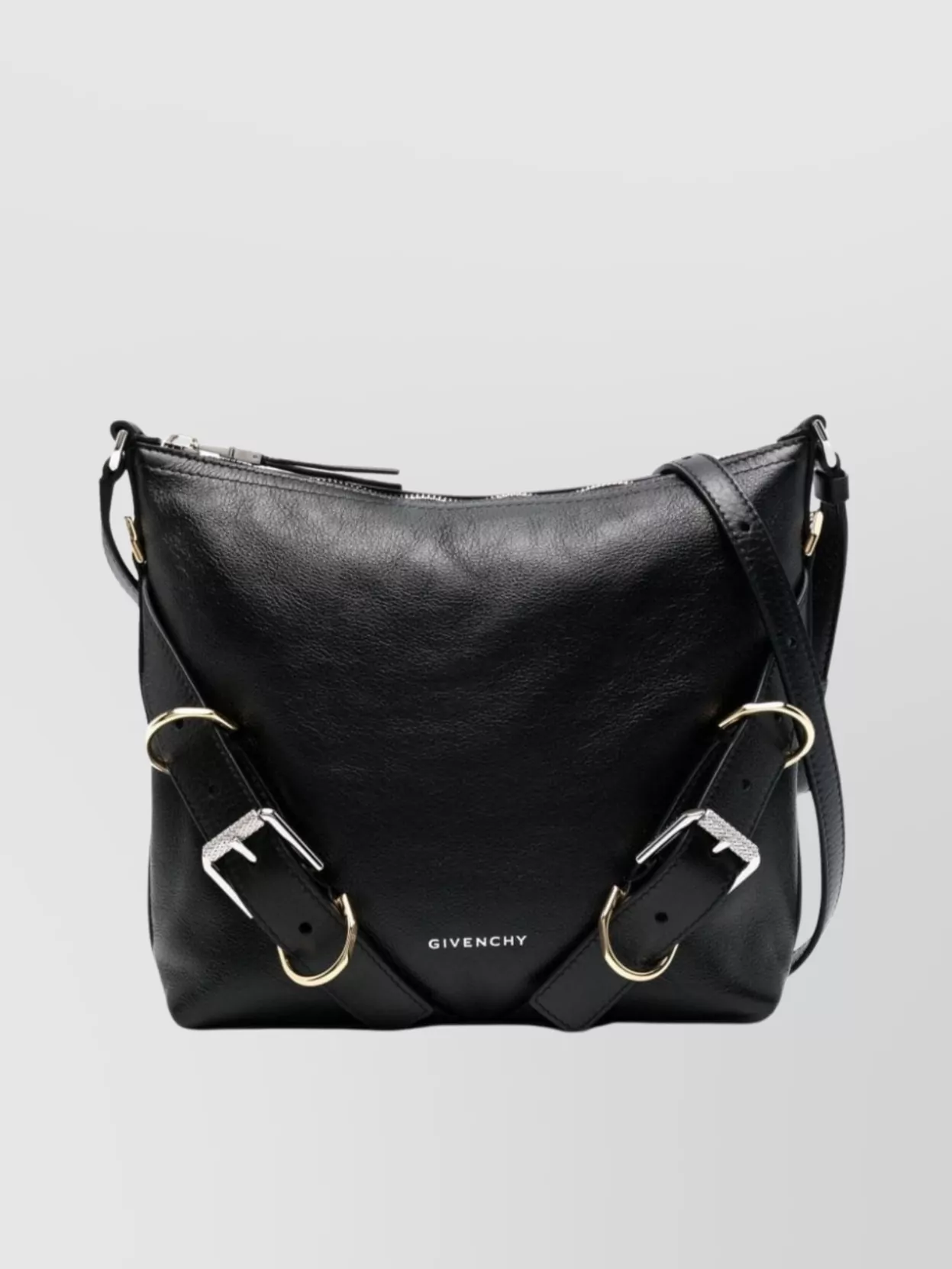 Shop Givenchy Buckle Detail Shoulder Bag