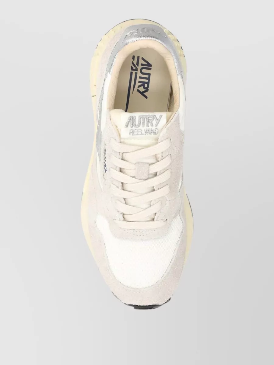 Autry Leather And Nylon Low-Top Sneakers