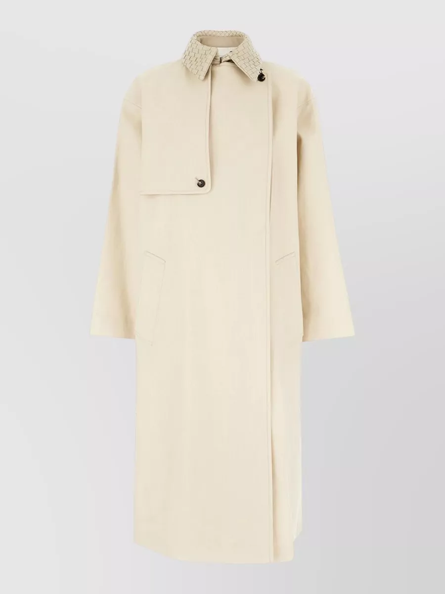 Bottega Veneta embroidered trench coat