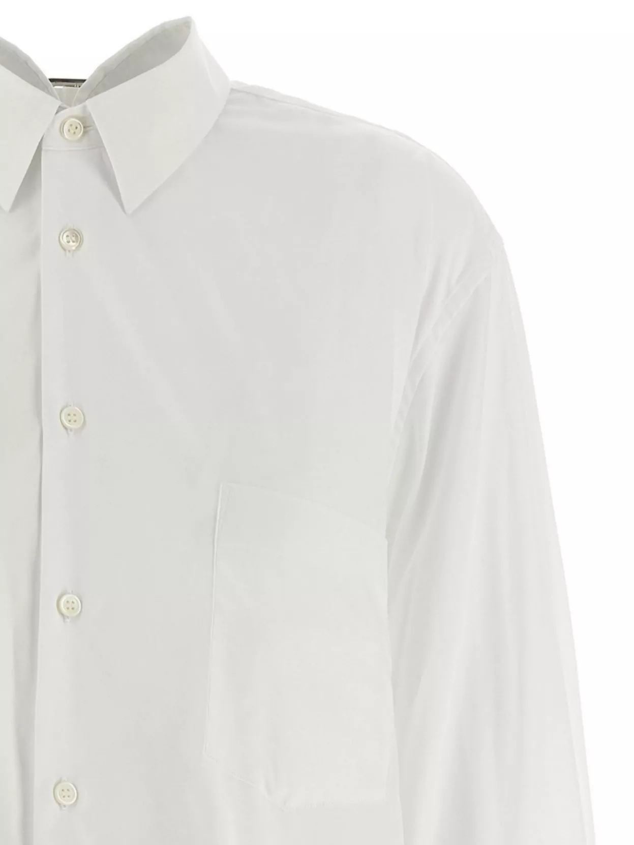 Comme Des Garçons Long Sleeve Shirt Asymmetric Hem