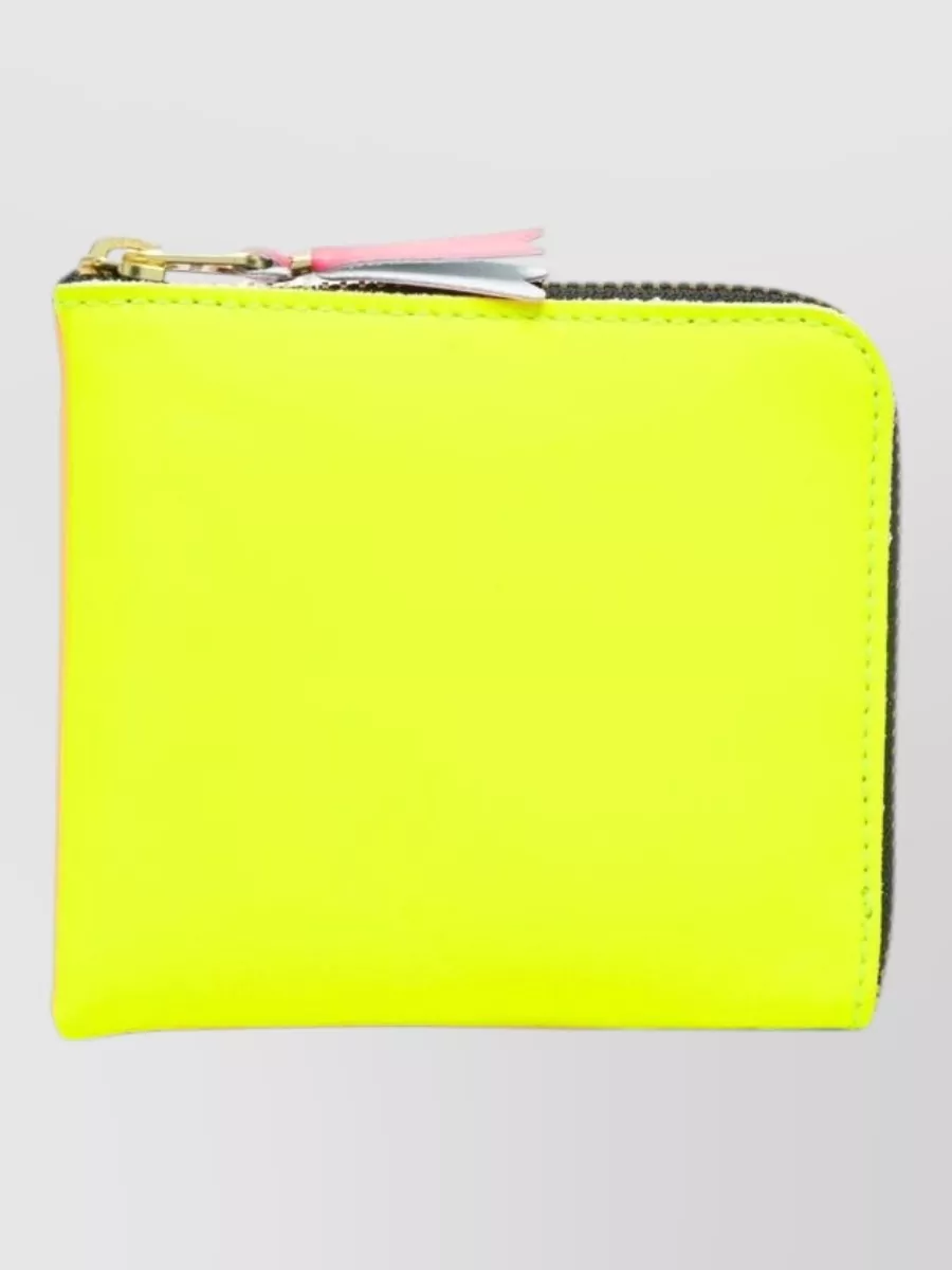 Comme Des Garçons Leather Zip-Around Wallet
