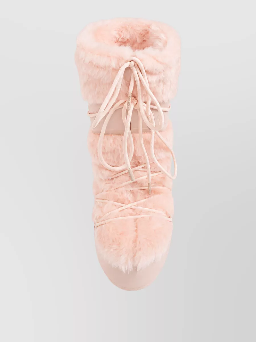 Moon Boot Faux Fur Snow Boots