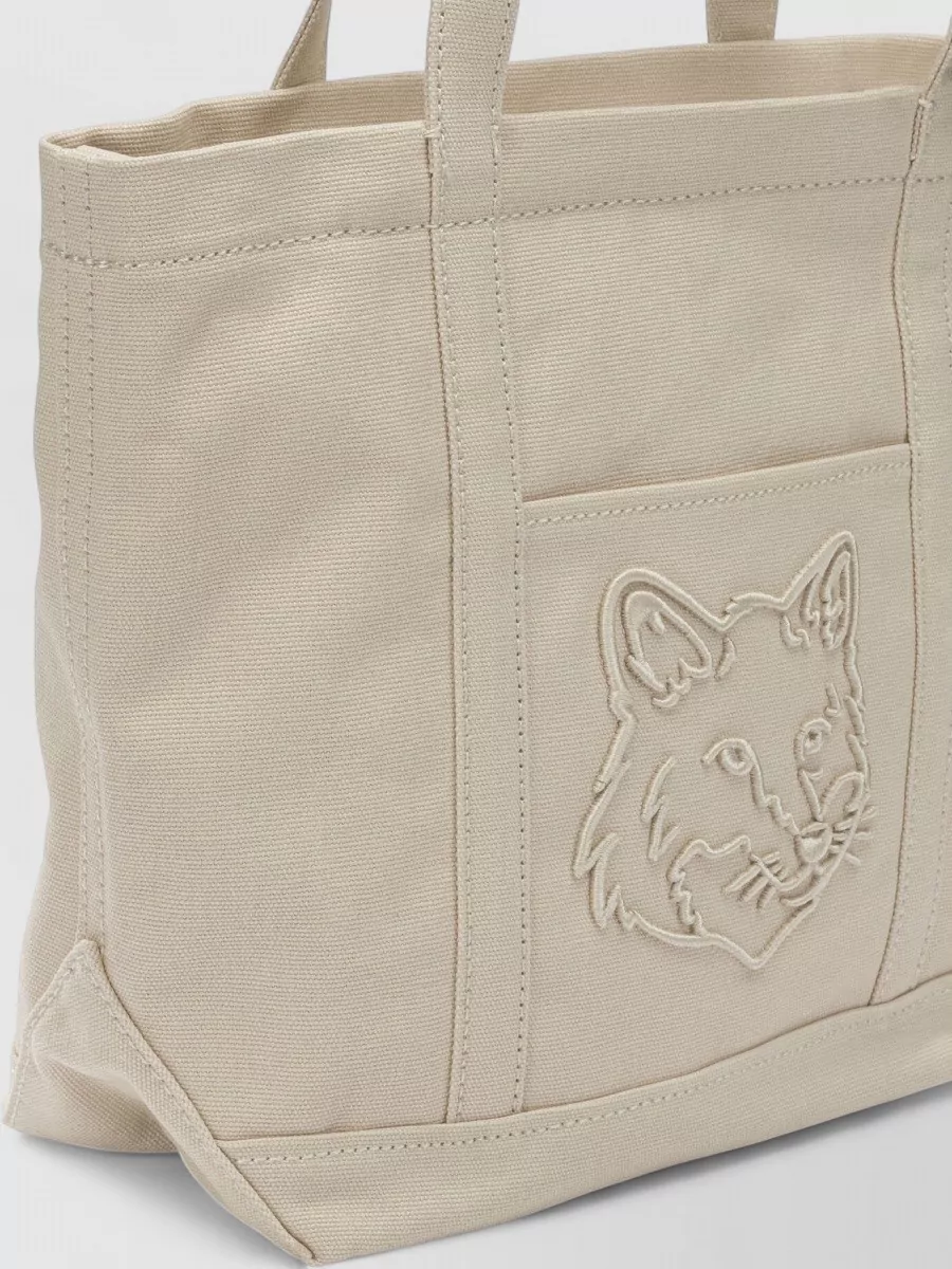 Maison Kitsuné Canvas Tote Bag
