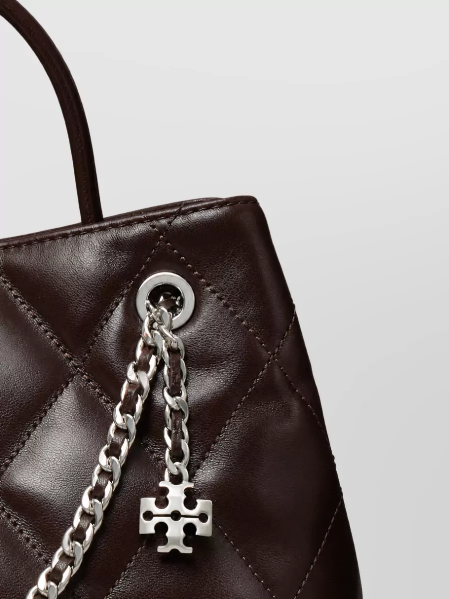 Tory Burch Fleming Small Leather Quilted Shoulder Bag