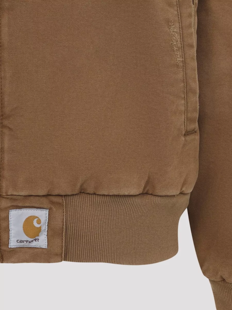 Carhartt Wip Santa Fe Jacket Corduroy Collar Ribbed Cuffs
