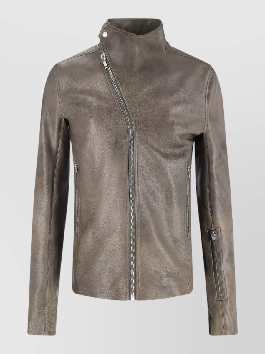 Rick Owens leather coat