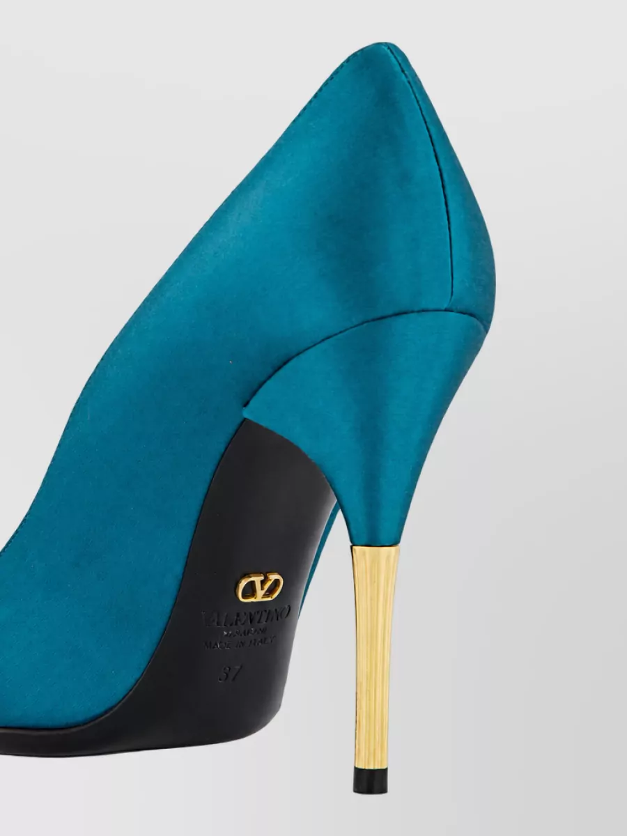 Valentino Garavani Silk High Heel Pumps