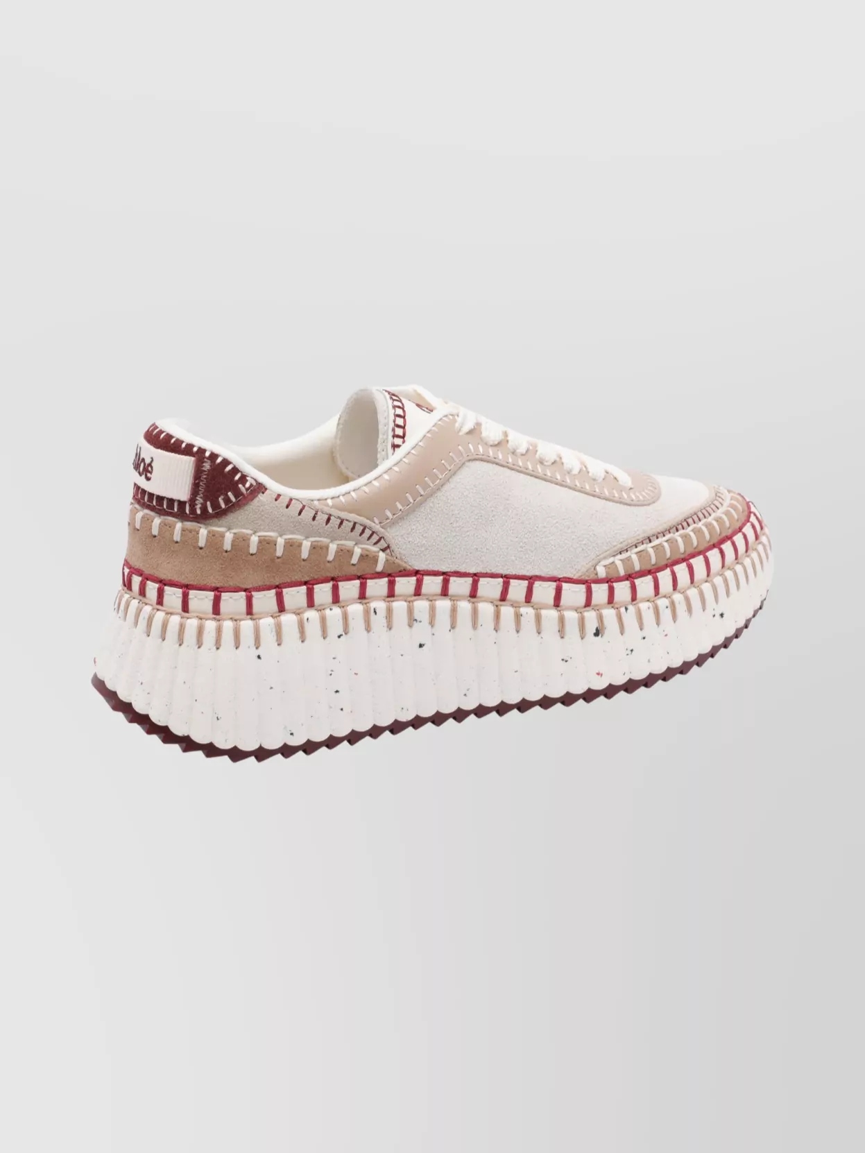 Chloé Casual Low Top Sneakers With Chunky Sole