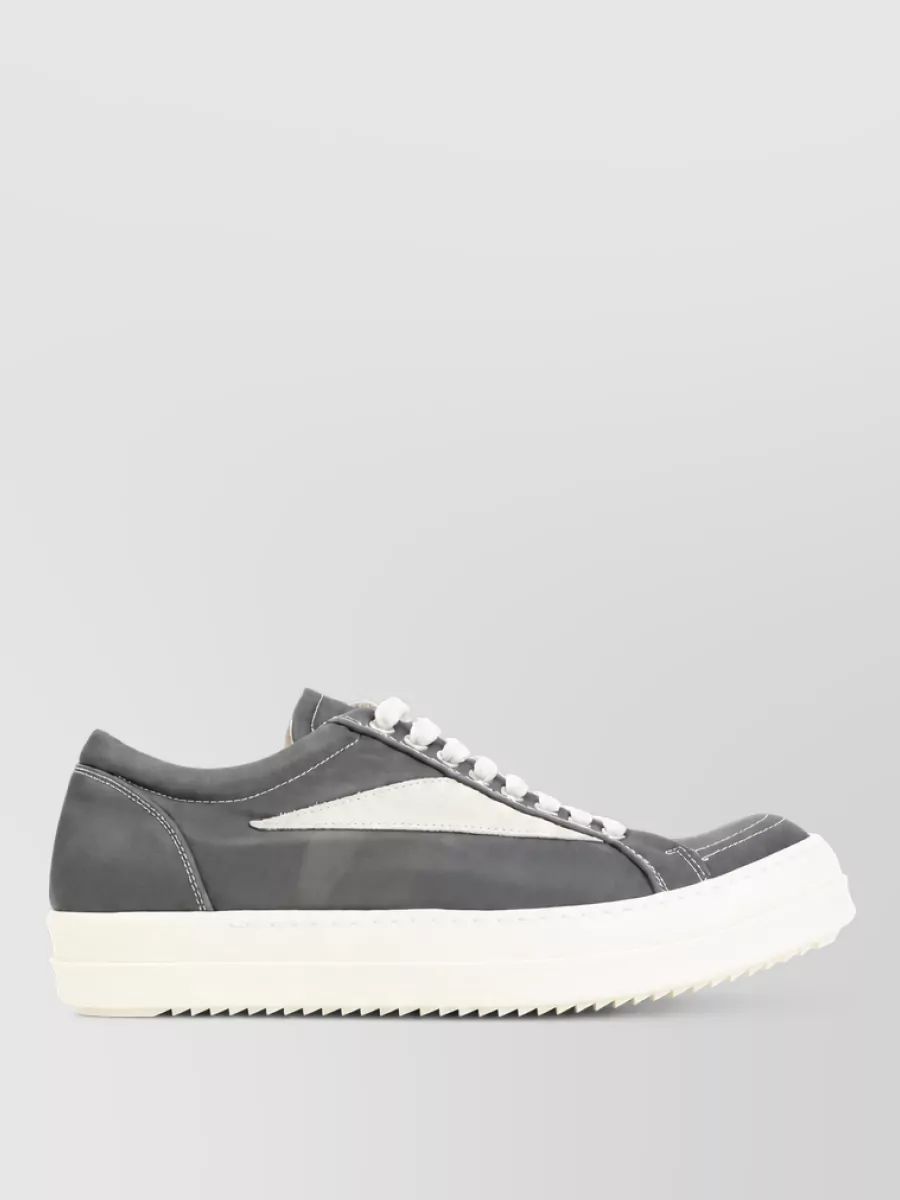 Rick Owens Drkshdw Leather low-top sneakers