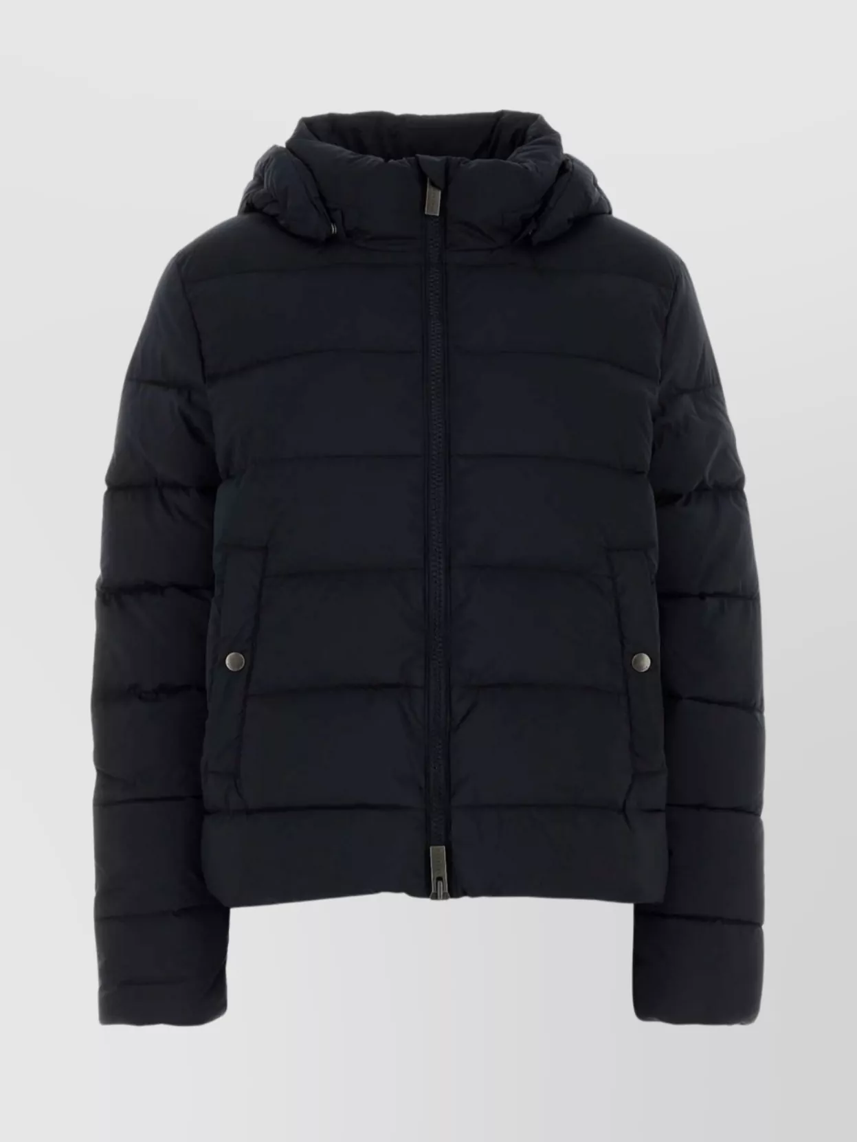 Pyrenex Midnight Blue Polyester Blend Spoutnic Down Jacket In Black