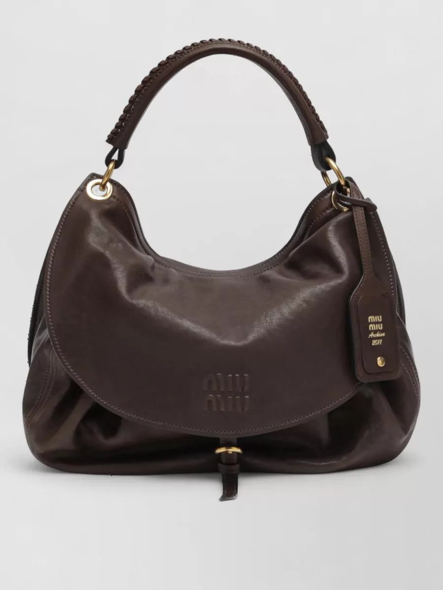 Miu Miu matelassé shoulder bag