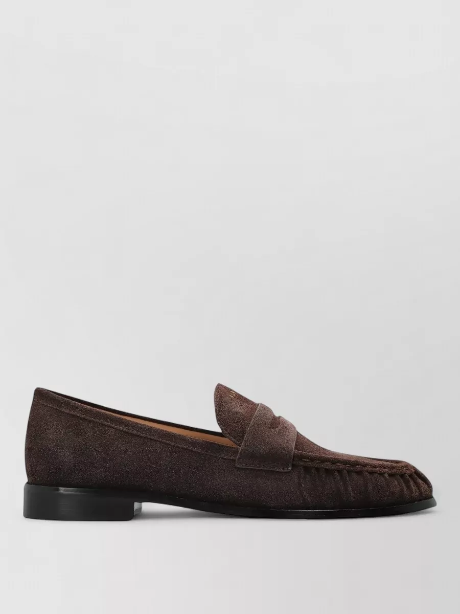 Furla Suede Loafers