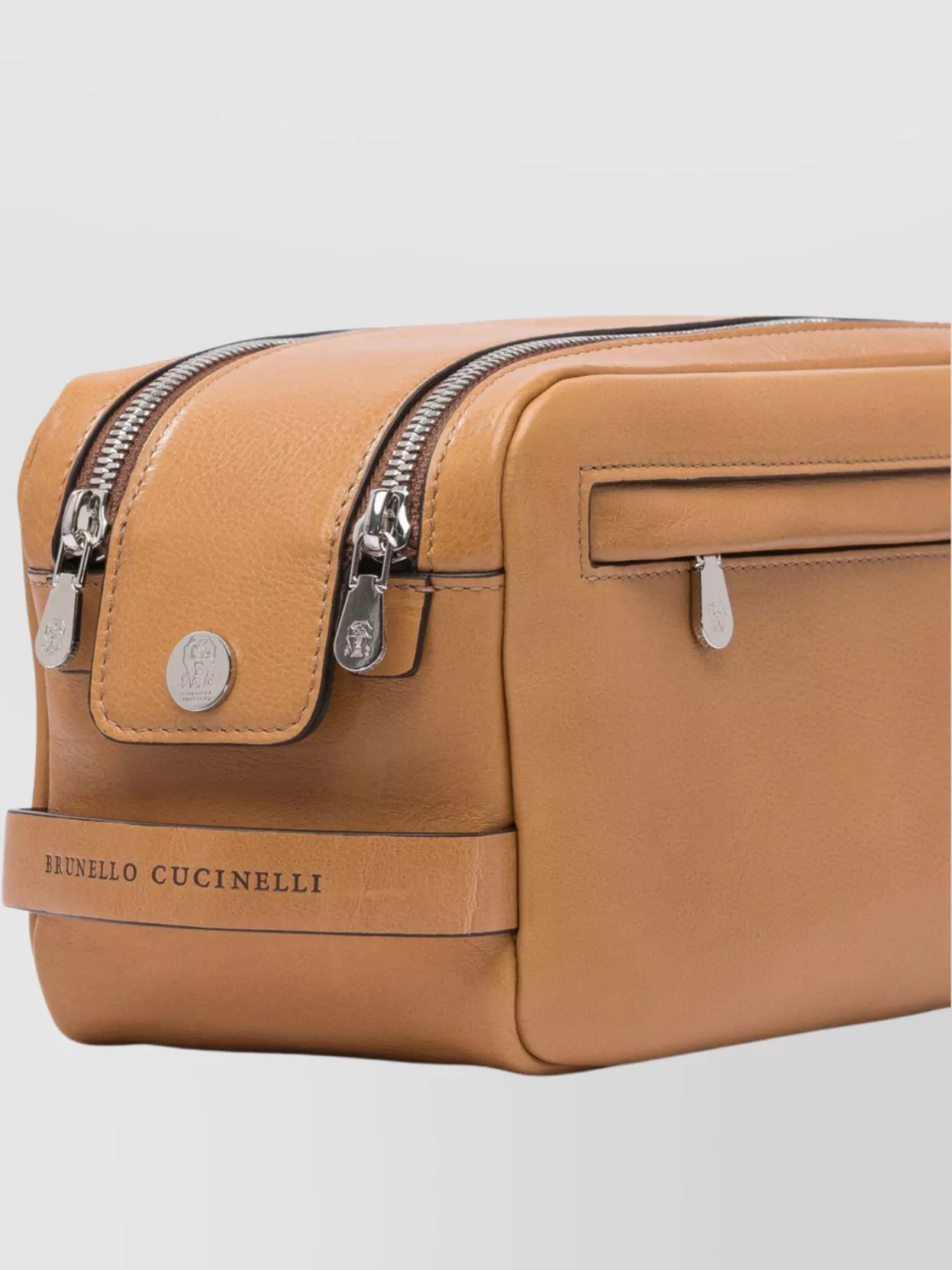 Brunello Cucinelli Travel Pouches With Front Pocket And Side Handle