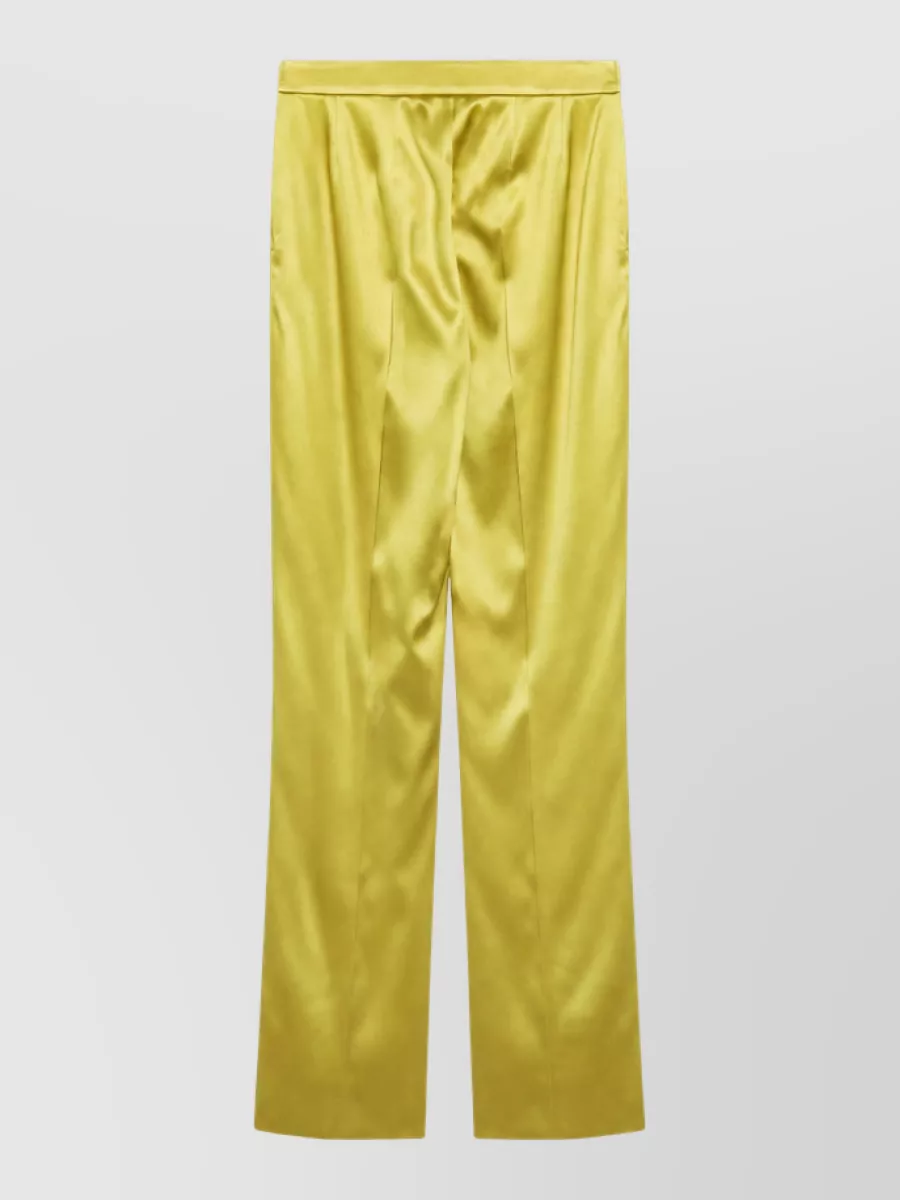 Valentino Garavani Silk Wide-Leg Trousers