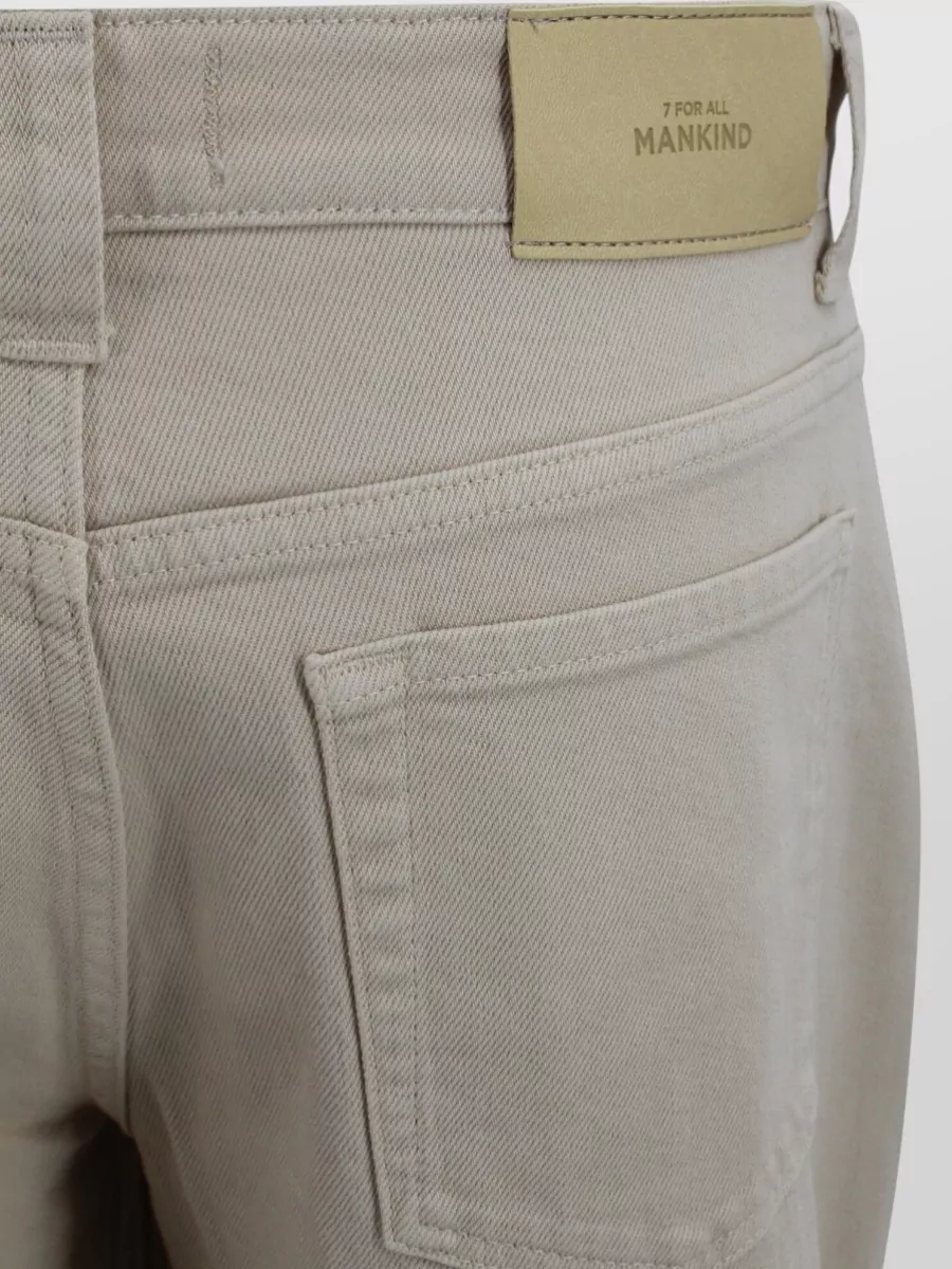 7 For All Mankind Denim High-Rise Wide-Leg Jeans