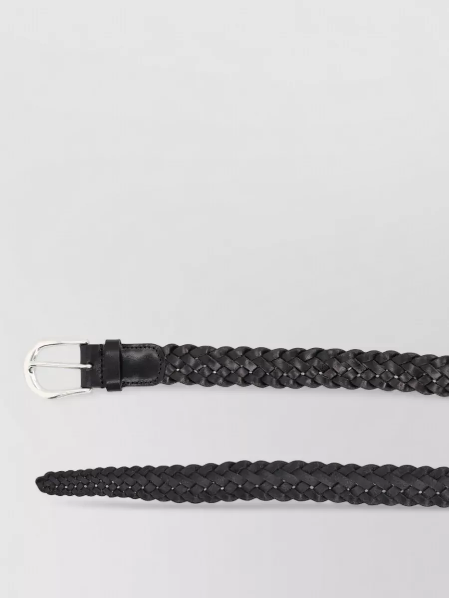Studio Nicholson Braided Belt Featuring Adjustable Length Design