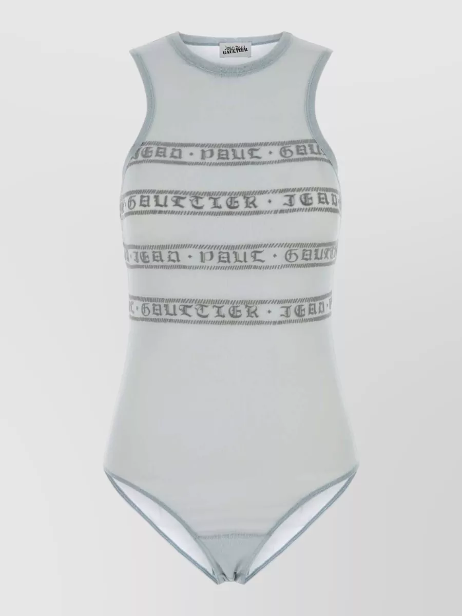 Jean Paul Gaultier Stretch Mesh Bodysuit
