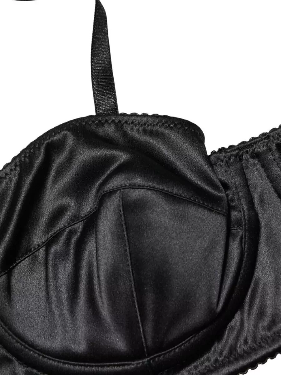Dolce&Gabbana Silk Underwire Balconette Bra