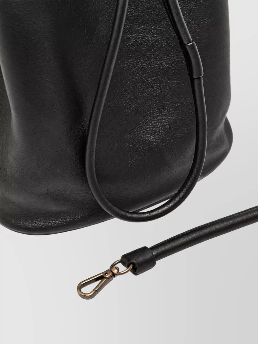 Uma Wang Leather Bucket Bag