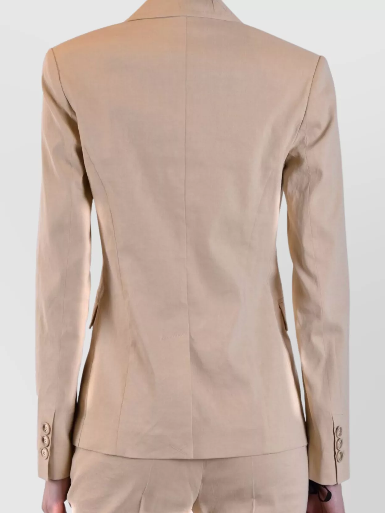 Pinko Tailored Jackets Featuring Back Vent In Neutral