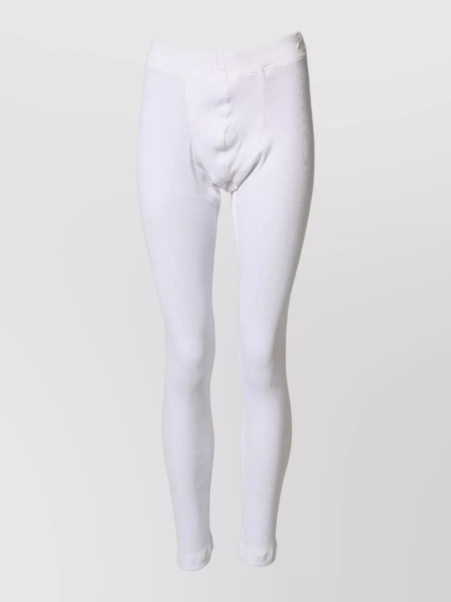 Dolce&Gabbana cotton mid-rise leggings