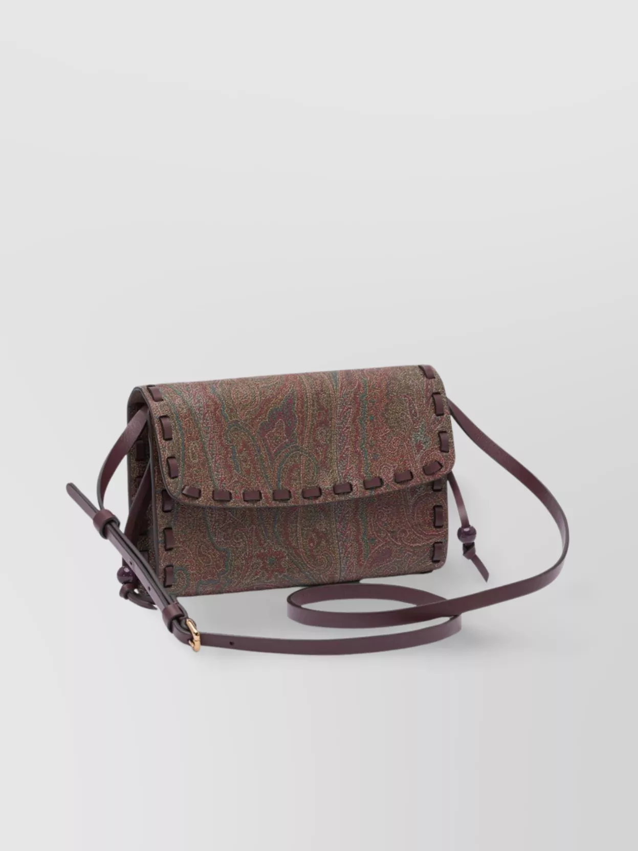 Etro Shoulder bags featuring paisley pattern and adjustable
