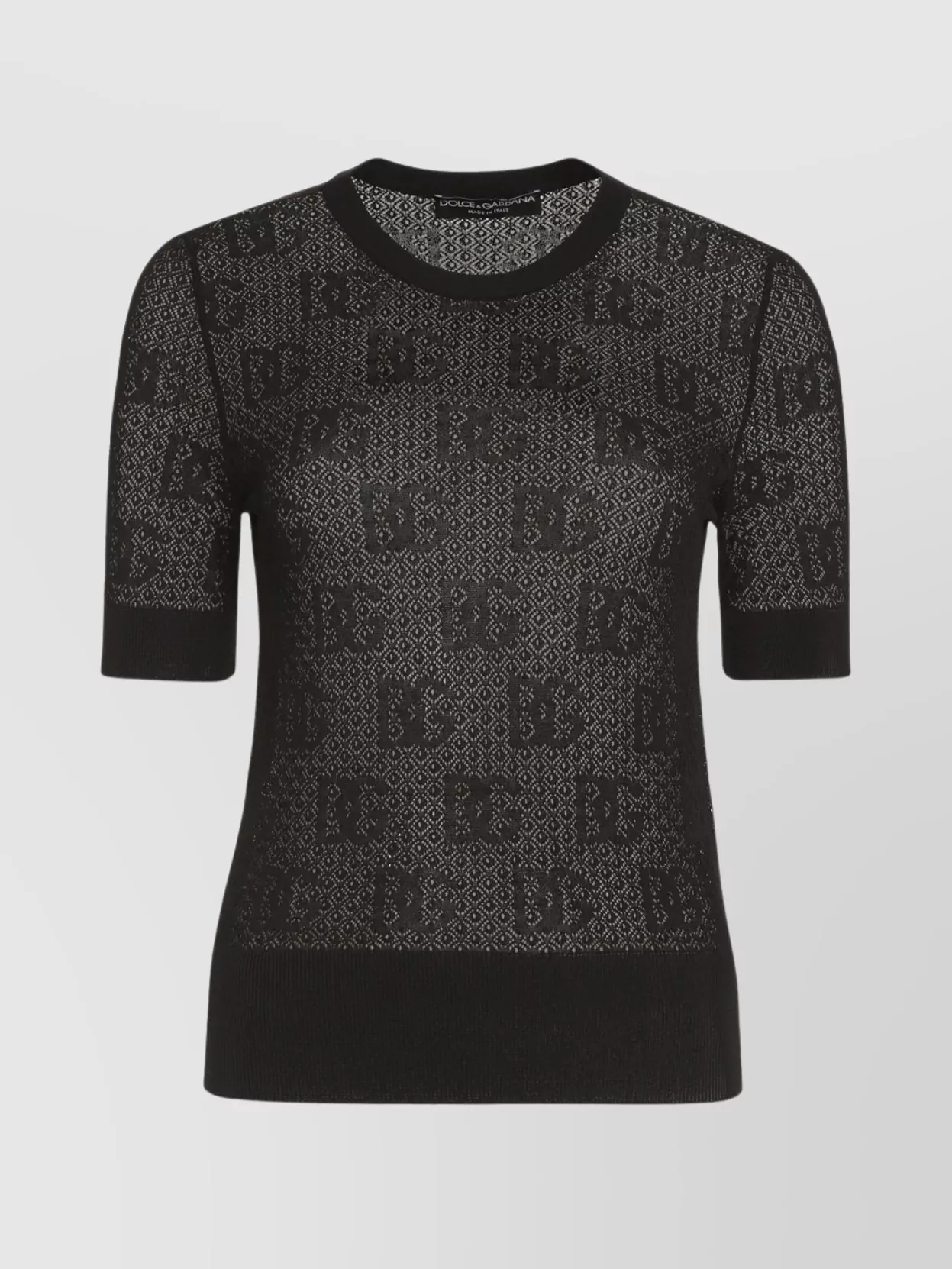 Dolce&Gabbana Knit Crew Neck T-Shirt
