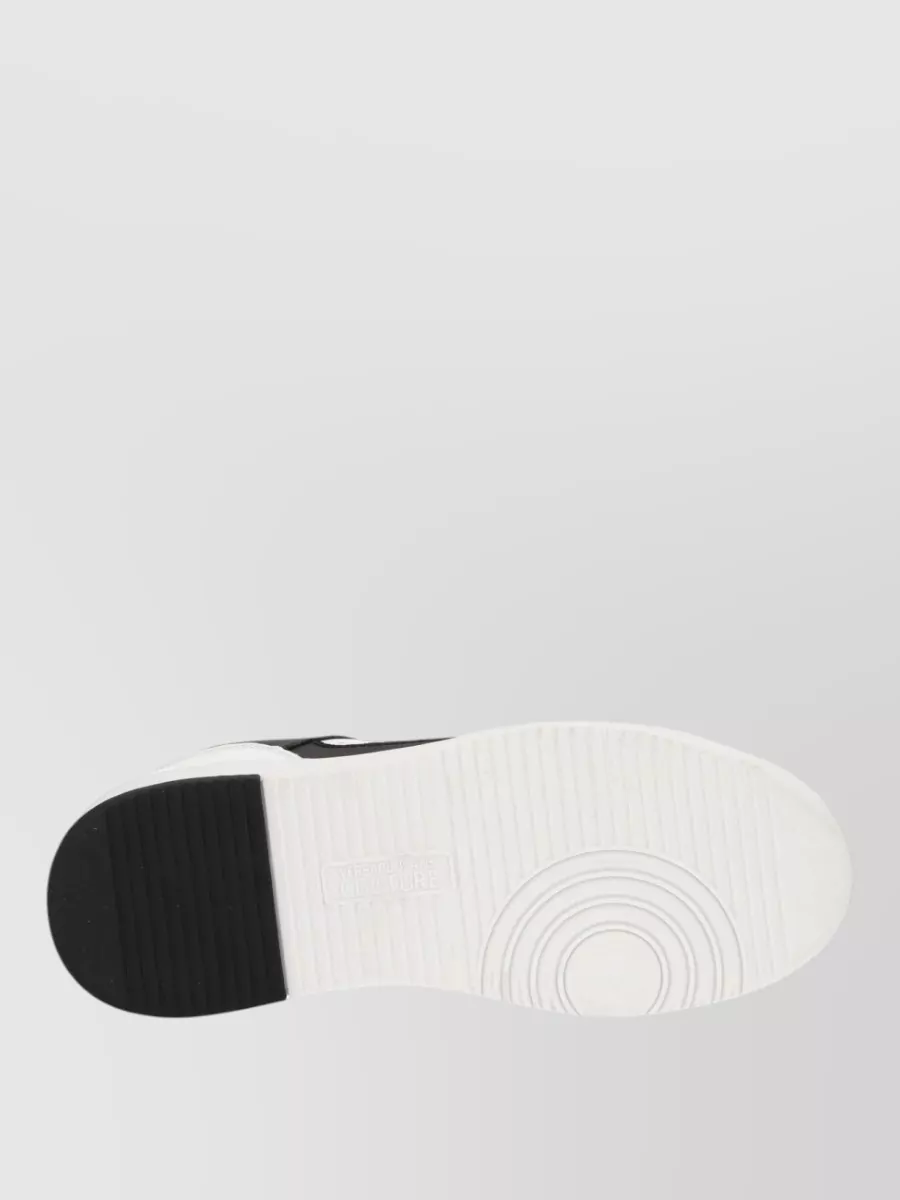 Versace Jeans Couture Leather Low-Top Sneakers