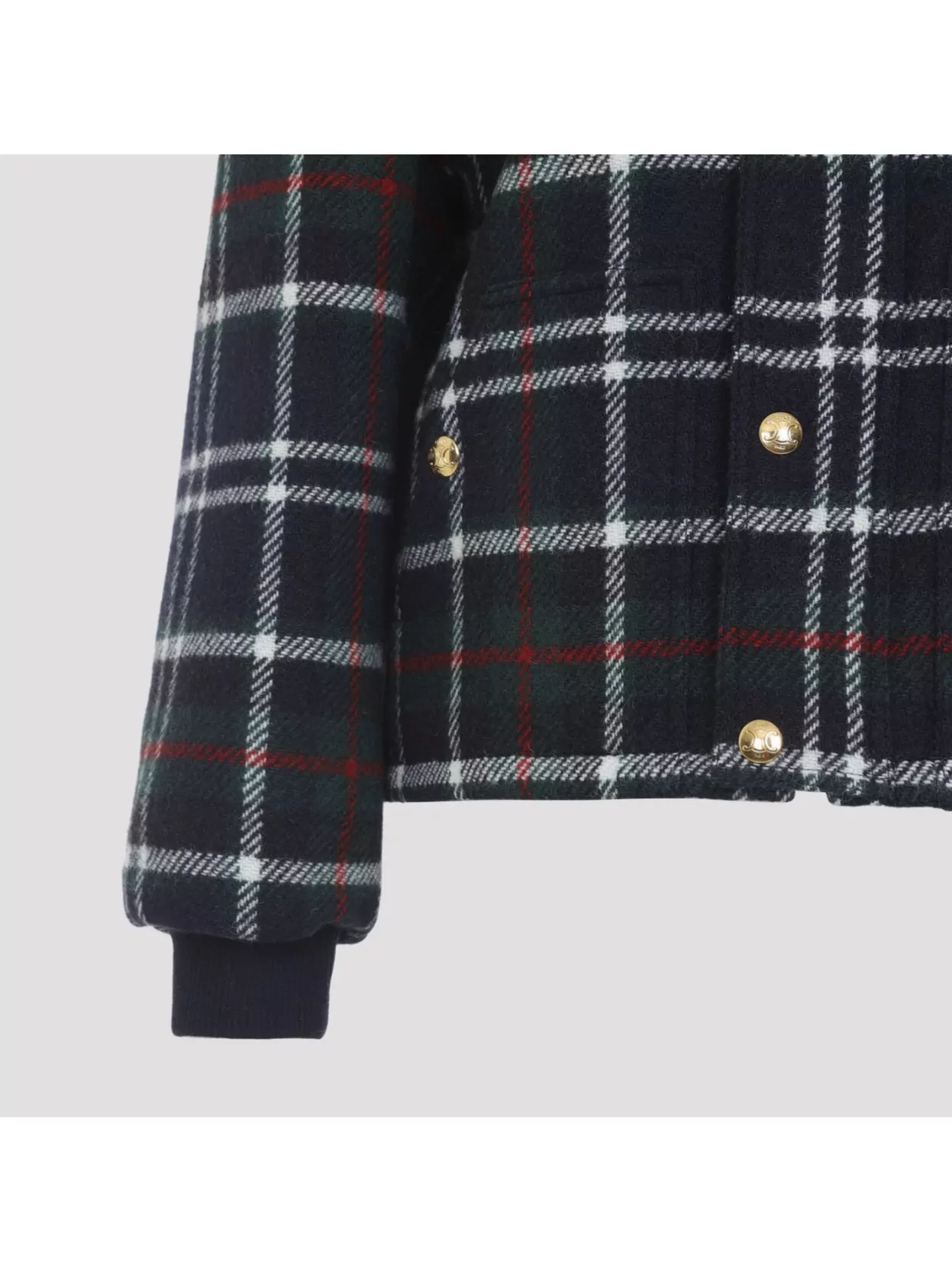 Celine Suede Jacket Contrast Panels