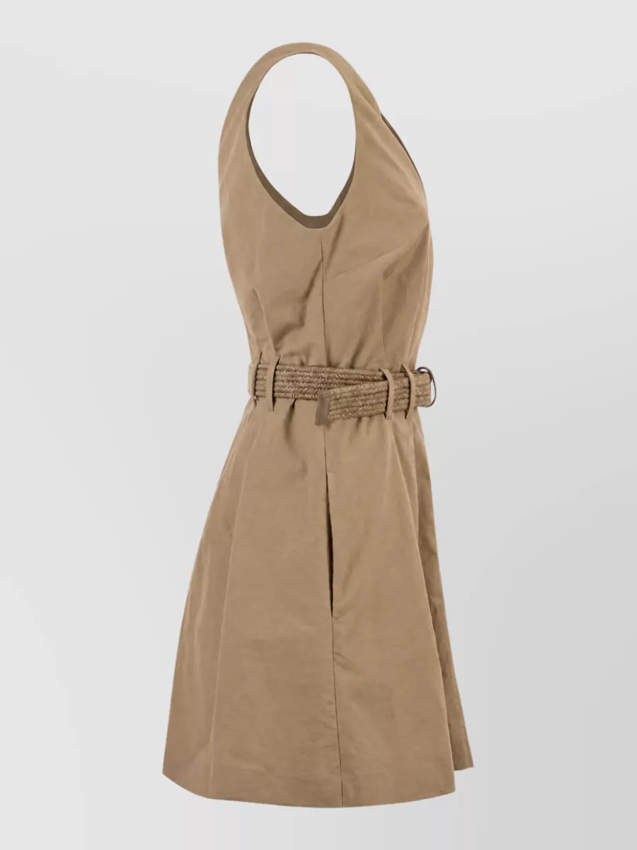 Brunello Cucinelli Sleeveless Mini Dress