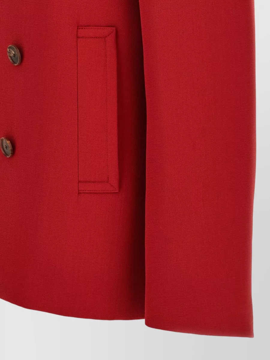 Auralee Wool Fitted Jacket