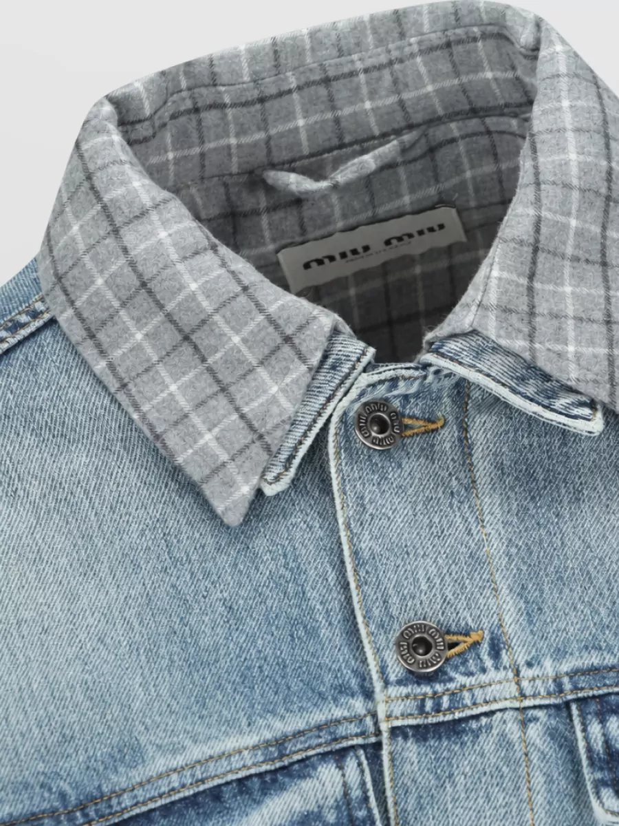 Miu Miu Denim Blazer