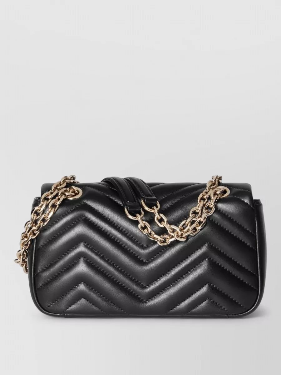 Gucci gg marmont small leather shoulder bag