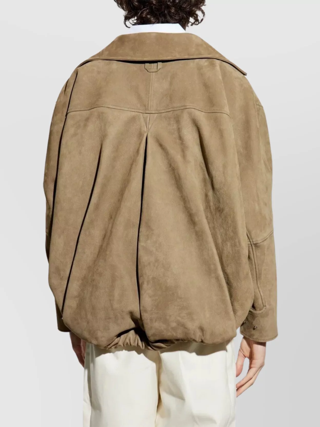 Jacquemus Ciro Leather Jacket Side Pockets