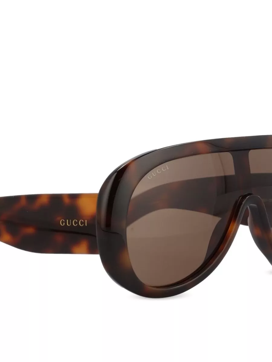 Gucci Sunglasses Adjustable Nose Pads Full Rim Design