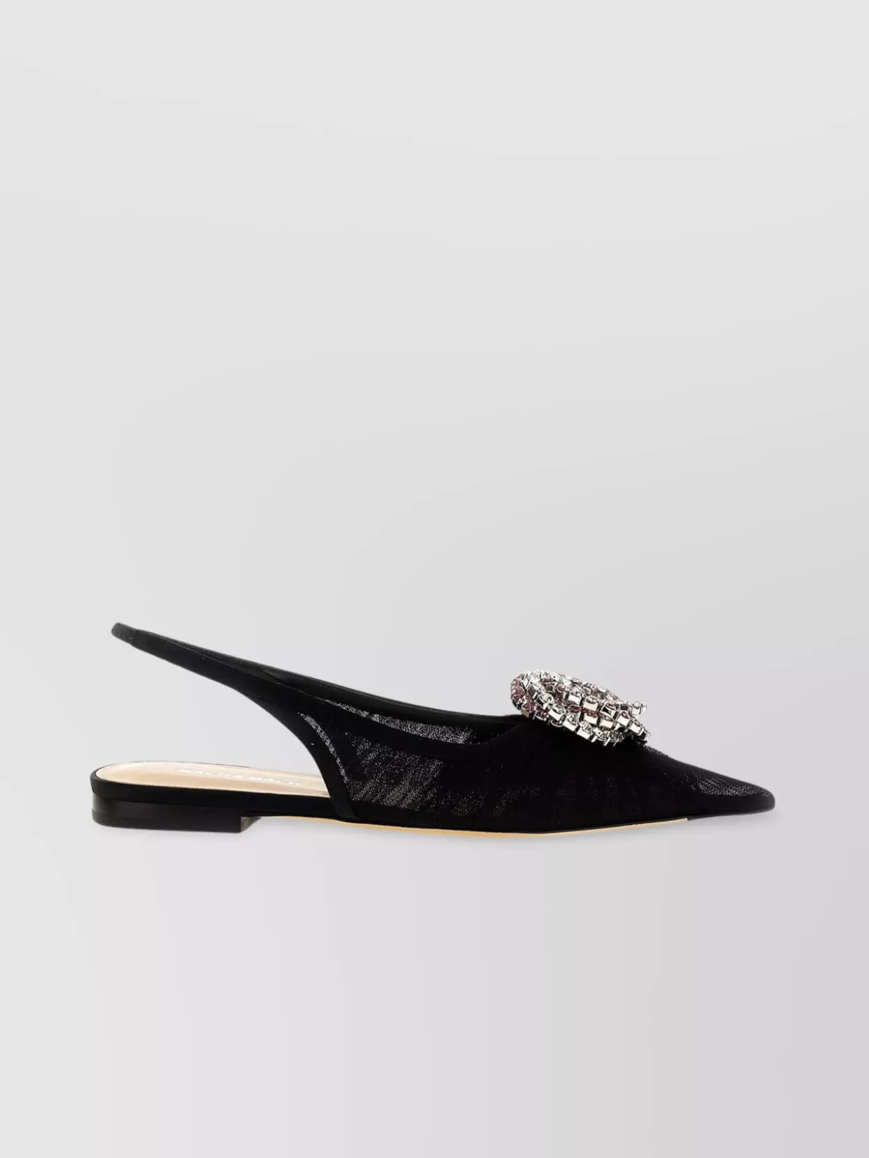 Mach&mach Galaxy Embellished Slingback Pointed Toe