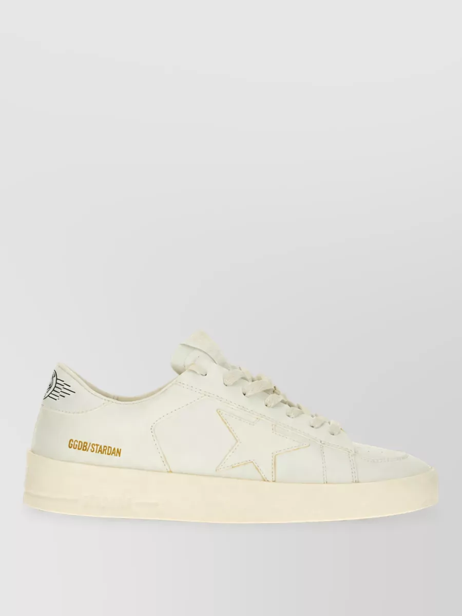 Golden Goose Leather Low-Top Sneakers