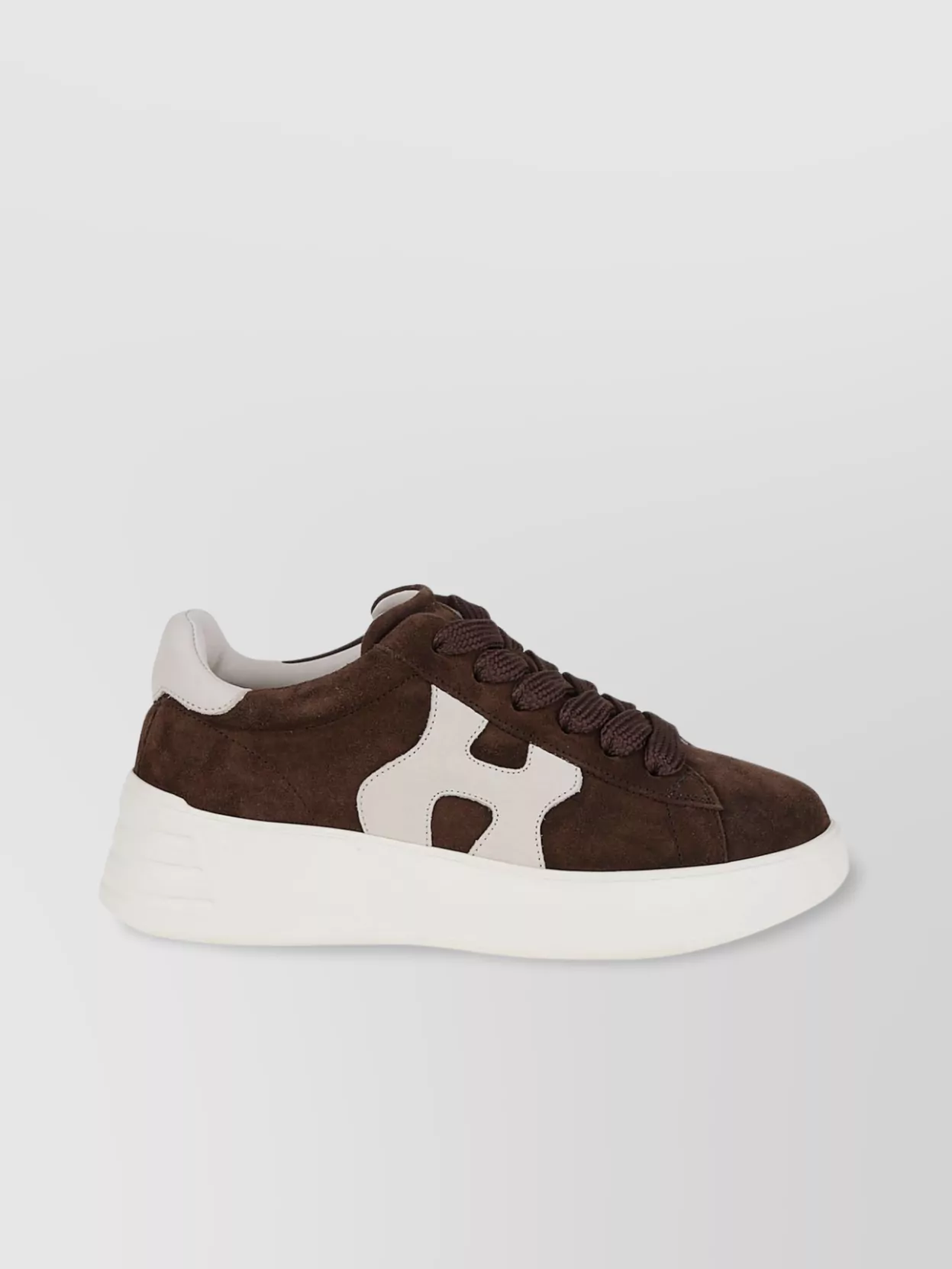Hogan Rebel Suede Finish Lace-up Sneakers