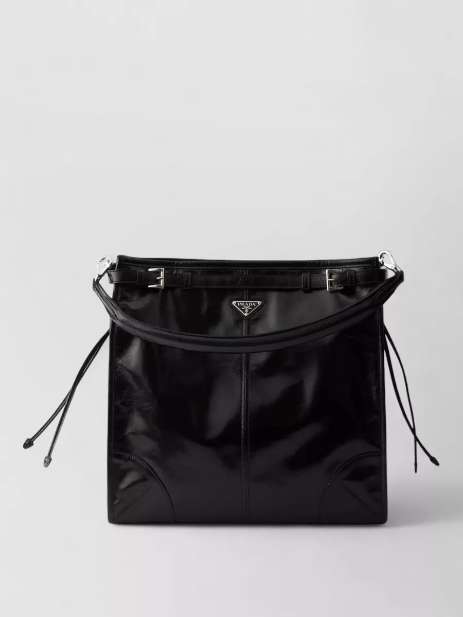 Prada leather shoulder bag