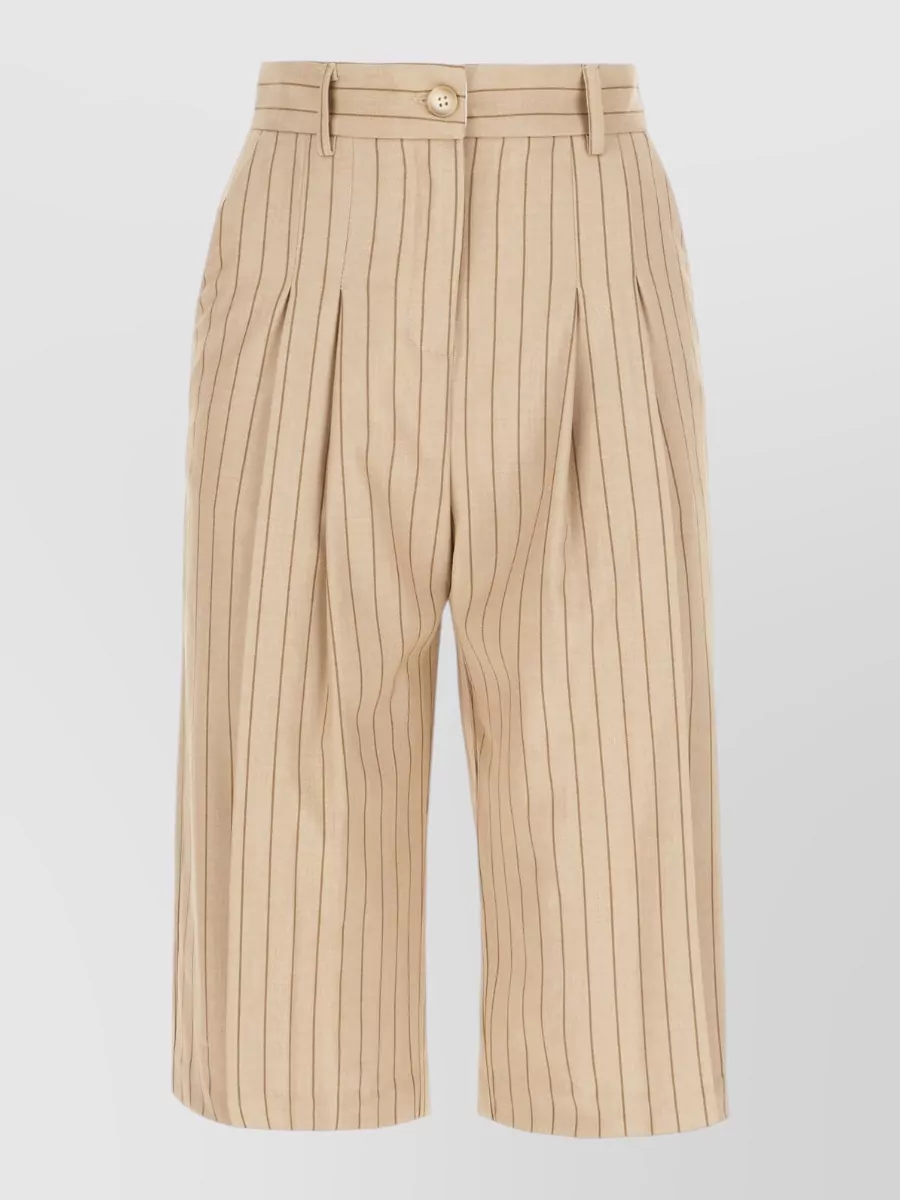 Le Sully Studio Embroidered Bermuda Shorts