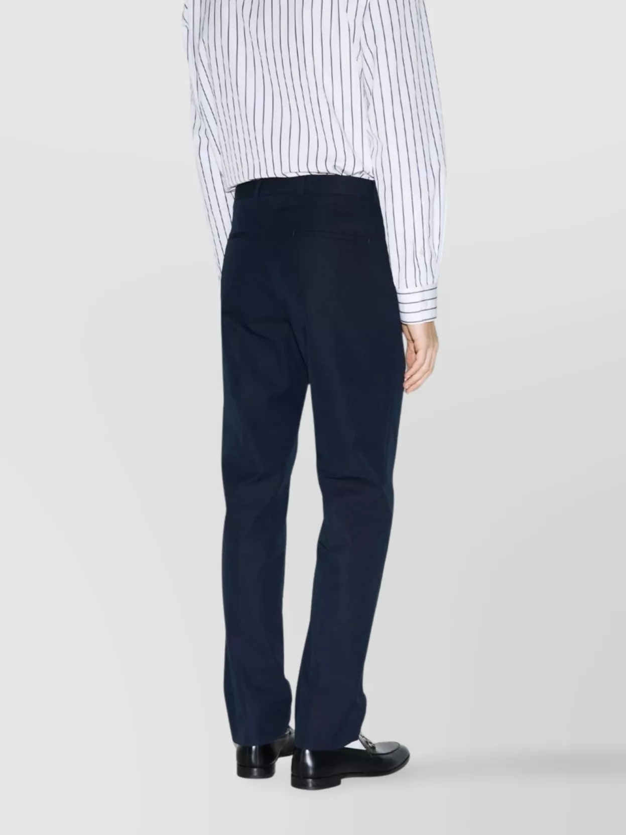 Gucci Embossed Cotton Twill Trouser