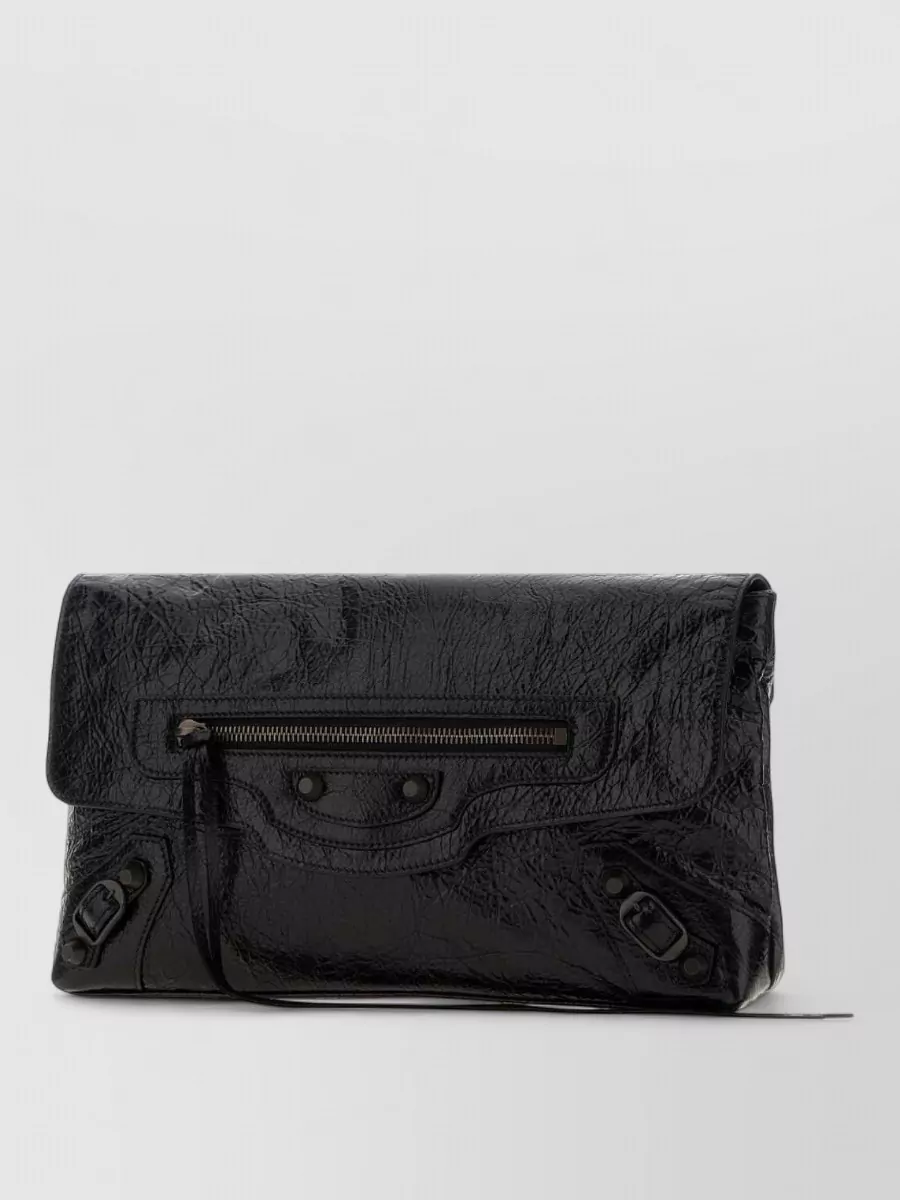 Balenciaga le city lambskin clutch bag