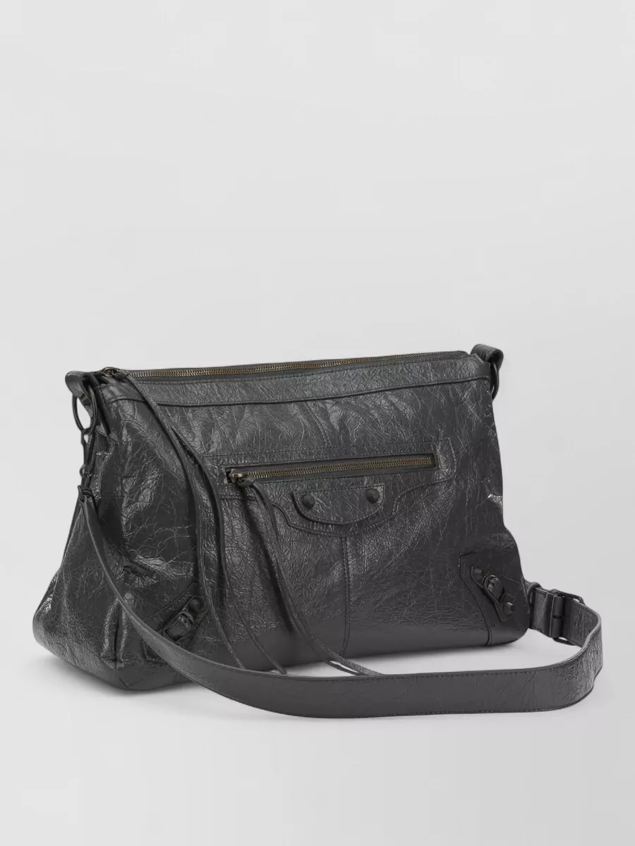 Balenciaga Lamb Leather Large Shoulder Bag