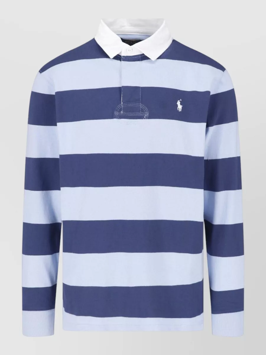 Polo Ralph Lauren striped long sleeve polo shirt