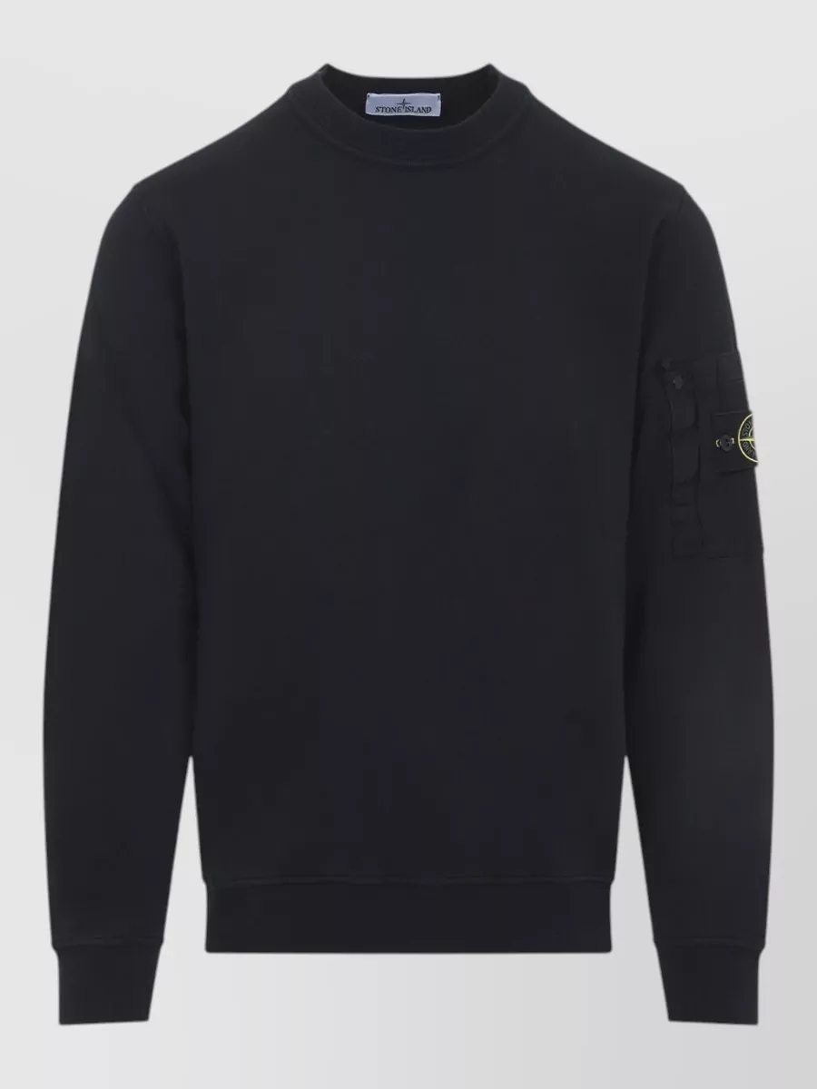 Stone Island cotton regular-fit crewneck sweatshirt