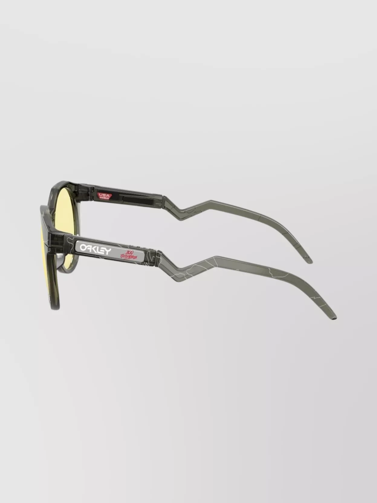 Oakley Round Frame Sunglasses Sculpted Arms