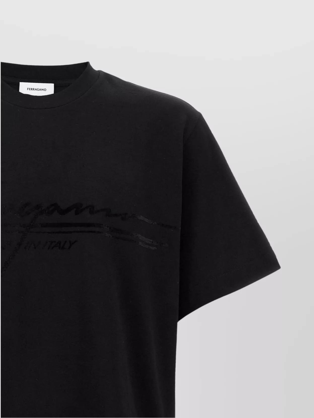 Ferragamo 'Signature' Crew Neck T-Shirt